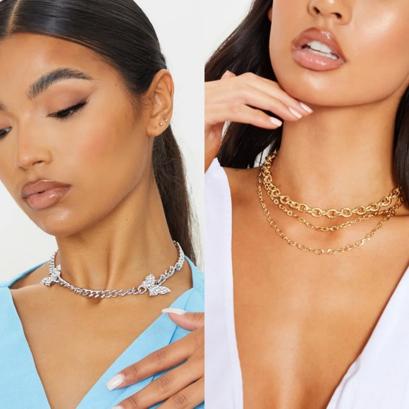 NWT (2) Pretty Little Things necklaces - Picture 1 of 4